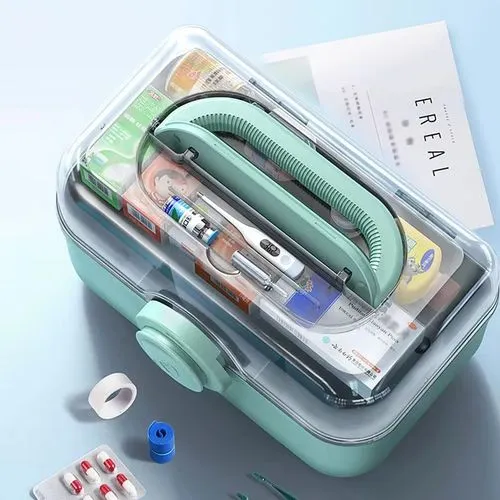 Large Capacity Medicine Organiser Box – Modern Eco-Friendly First Aid Storage