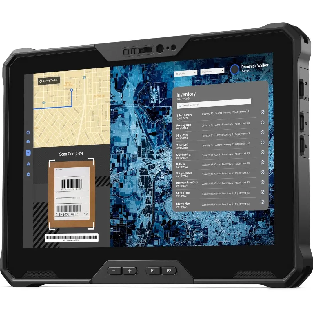 Latitude 7030 Rugged Extreme Tablet, 10.1" FHD , Intel Core i7-1260U, Windows 11 Pro, DGPS