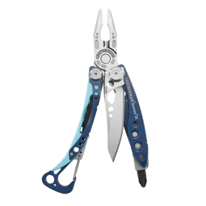 Leatherman 7 Tool Skeletool CX Lightweight Multi-Tool with Knife Blade Nightshade