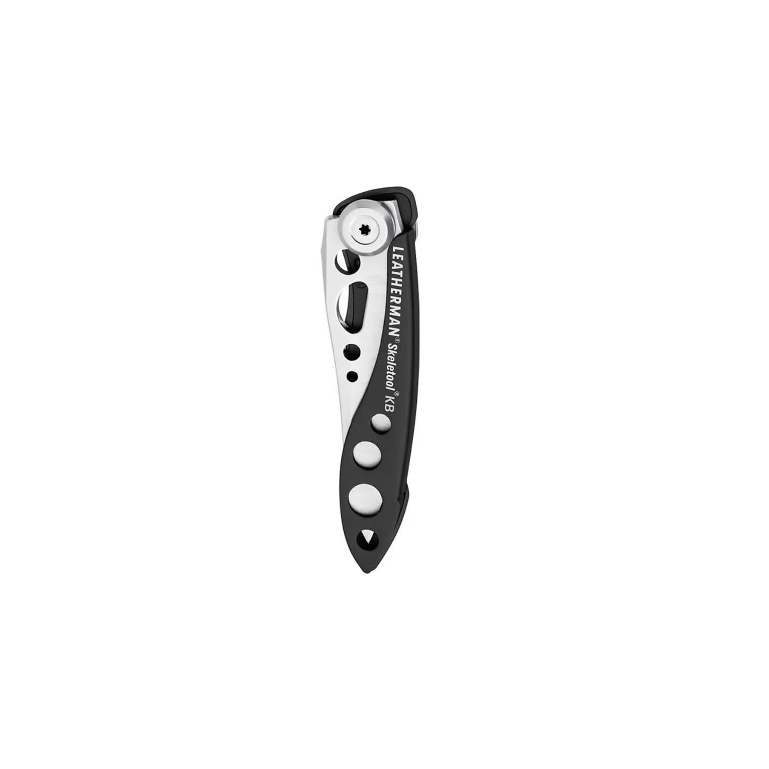 Leatherman Skeletool KB Folding Pocket Knife w/Clip 420HC S/S Blade