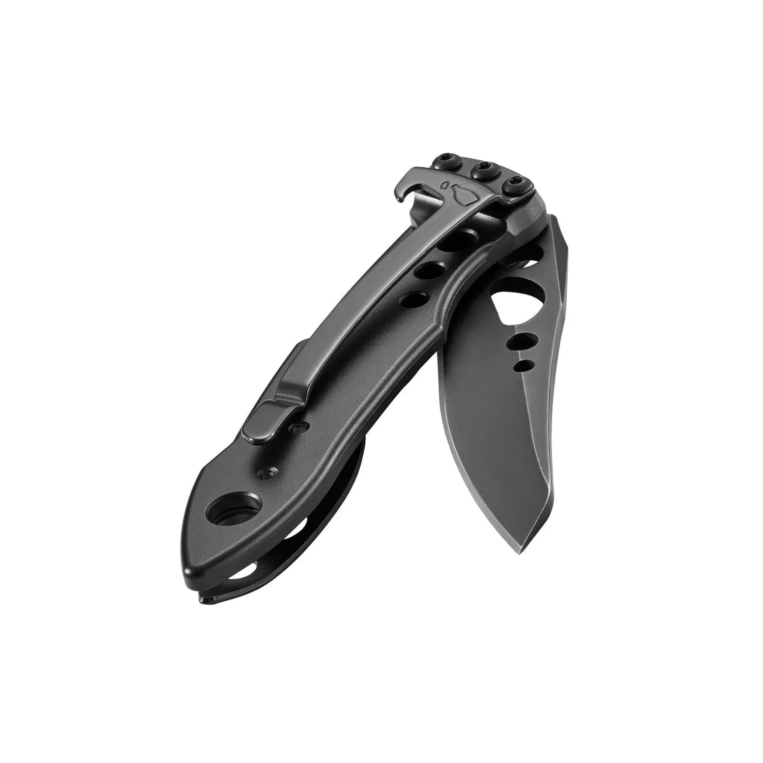 Leatherman Skeletool KB Folding Pocket Knife w/Clip 420HC S/S Blade