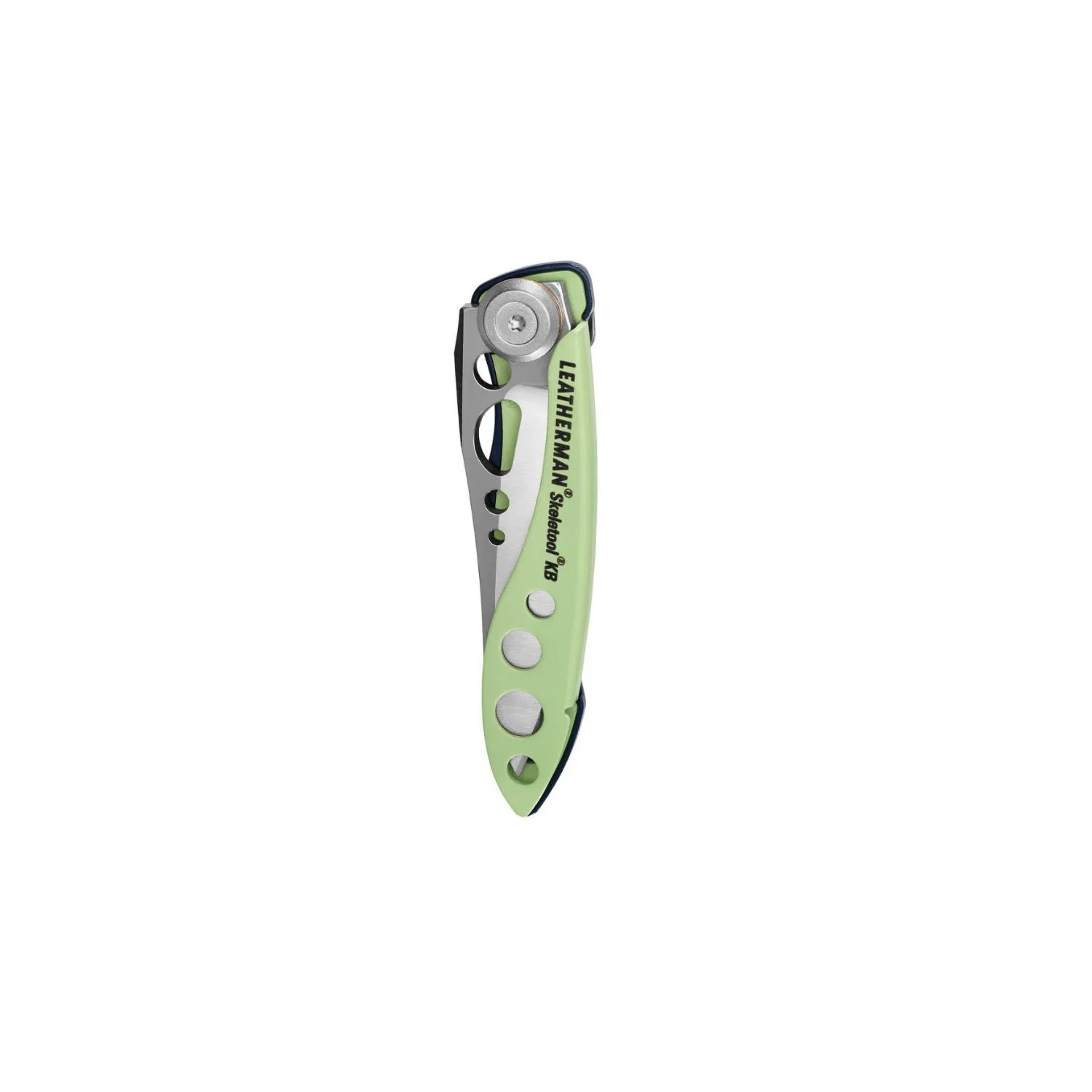 Leatherman Skeletool KB Folding Pocket Knife w/Clip 420HC S/S Blade