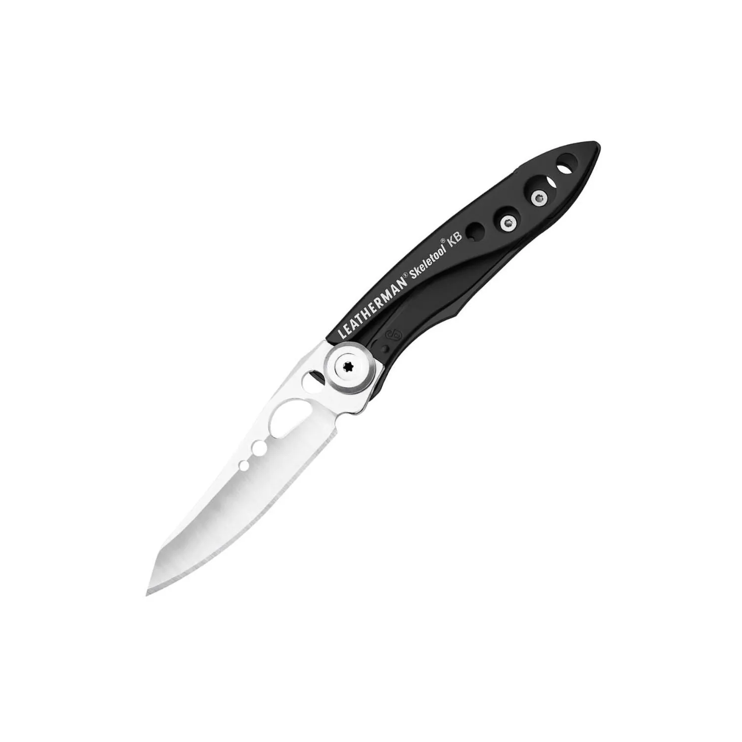 Leatherman Skeletool KB Folding Pocket Knife w/Clip 420HC S/S Blade