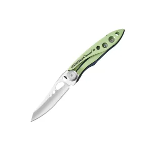 Leatherman Skeletool KB Folding Pocket Knife w/Clip 420HC S/S Blade