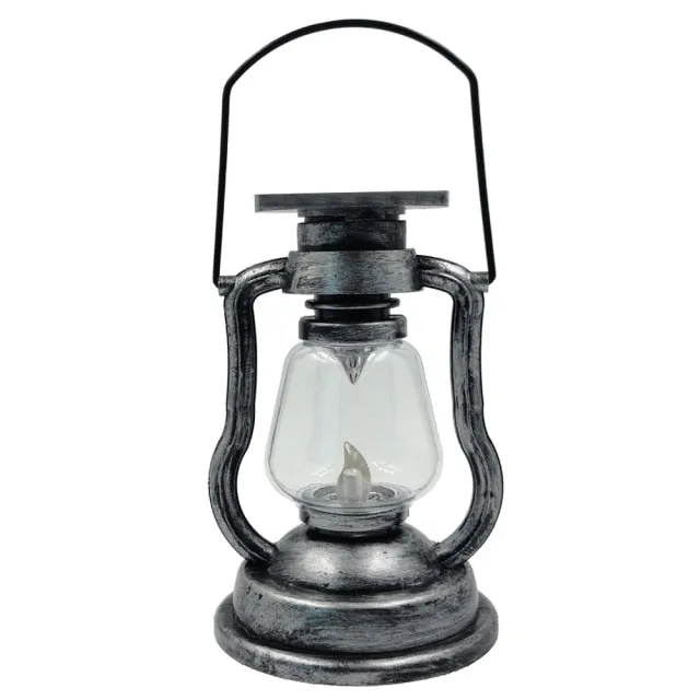 LED Steampunk kerosene lamp