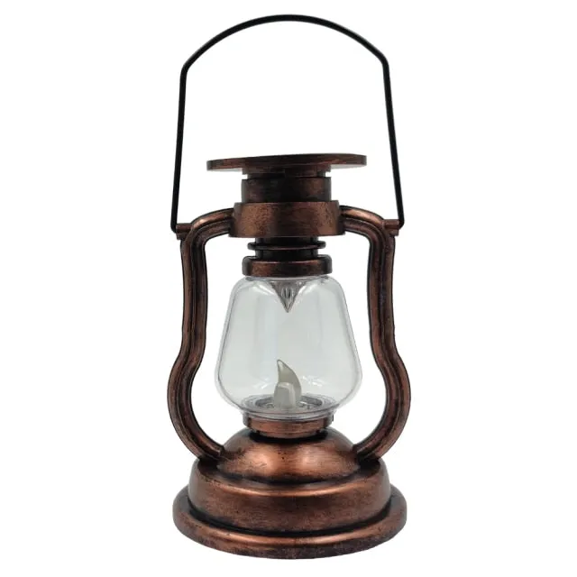 LED Steampunk kerosene lamp