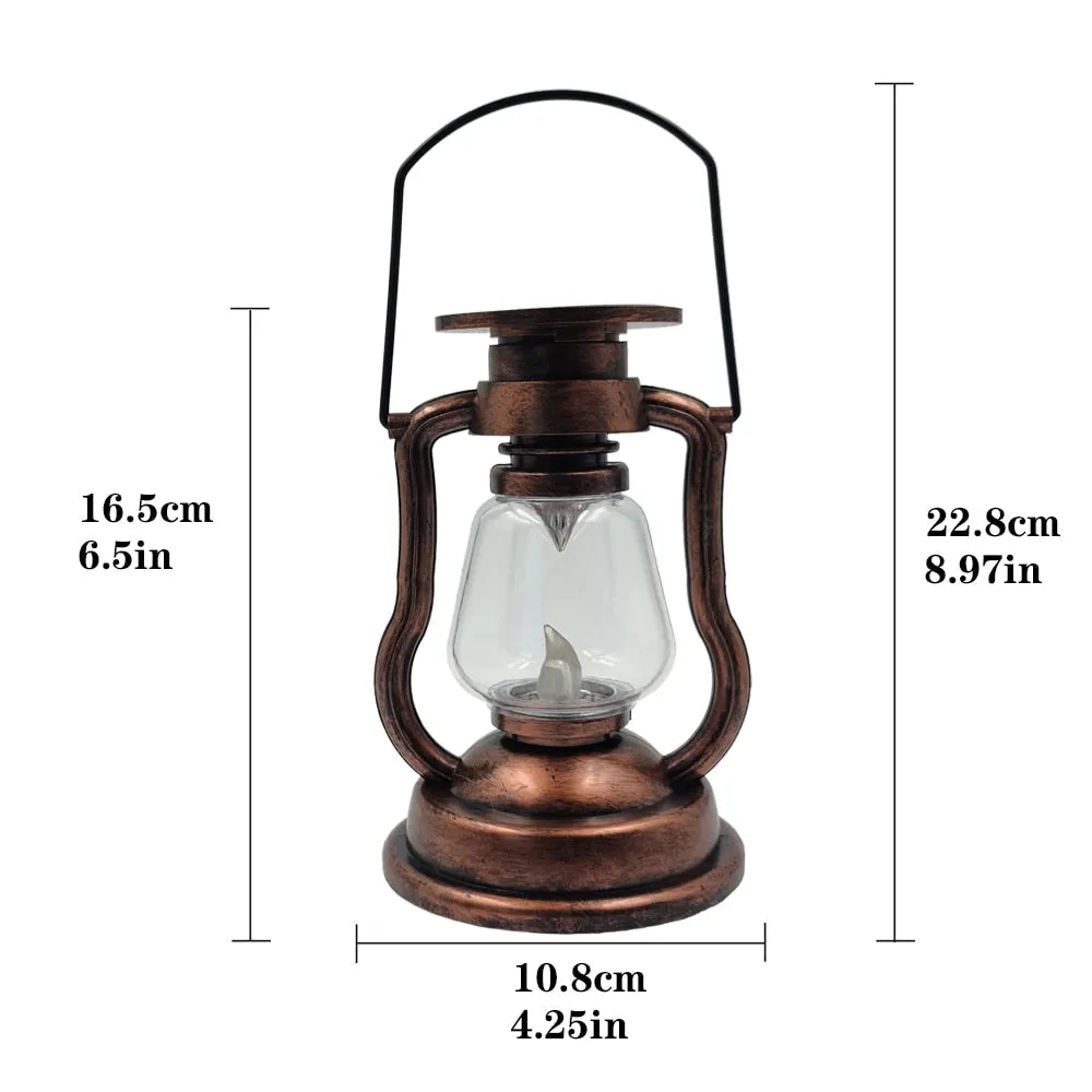 LED Steampunk kerosene lamp