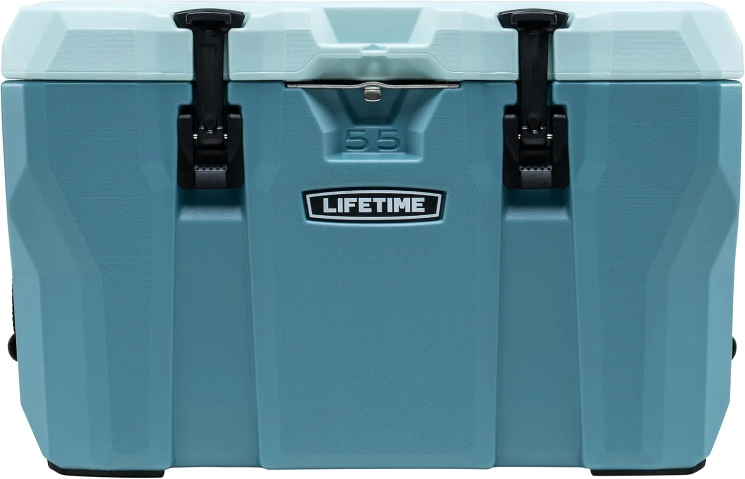 Lifetime 55 Quart Hard Cooler, High Performance Ice Chest with Drain, Made in USA