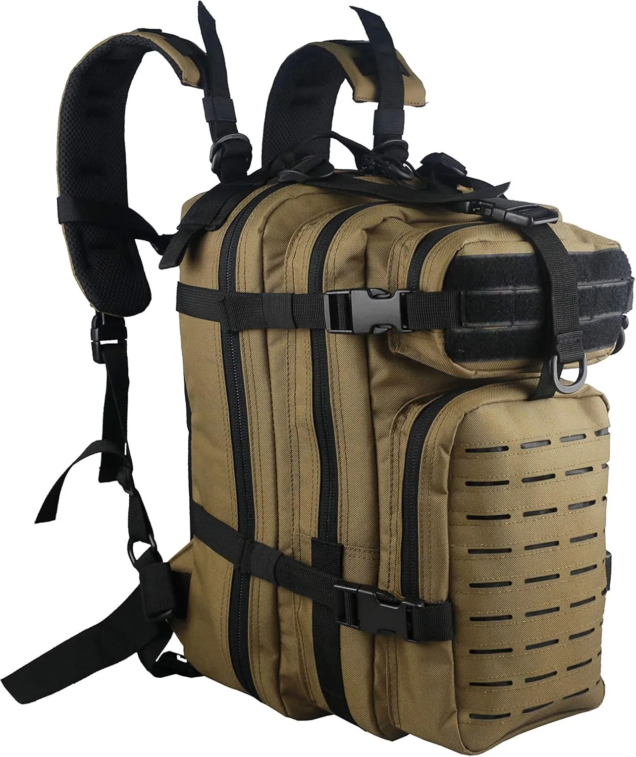 Lightning X Stocked EMS/EMT Trauma & Bleeding First Aid Responder Medical Backpack   Kit - TAN