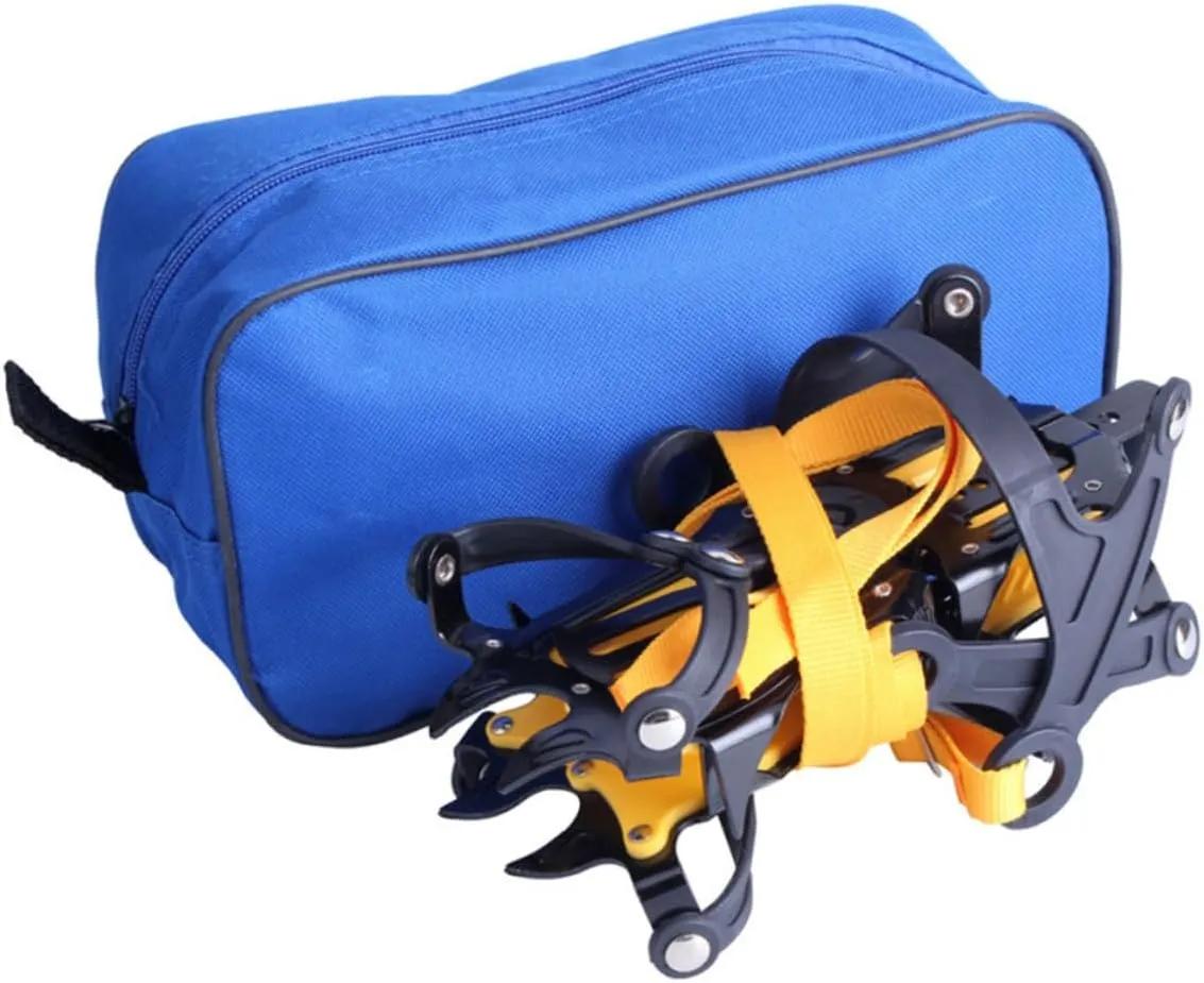 Lightweight Crampons Ice Cleats for Shoes and Boots Snow Traction Anti-Skid Grip