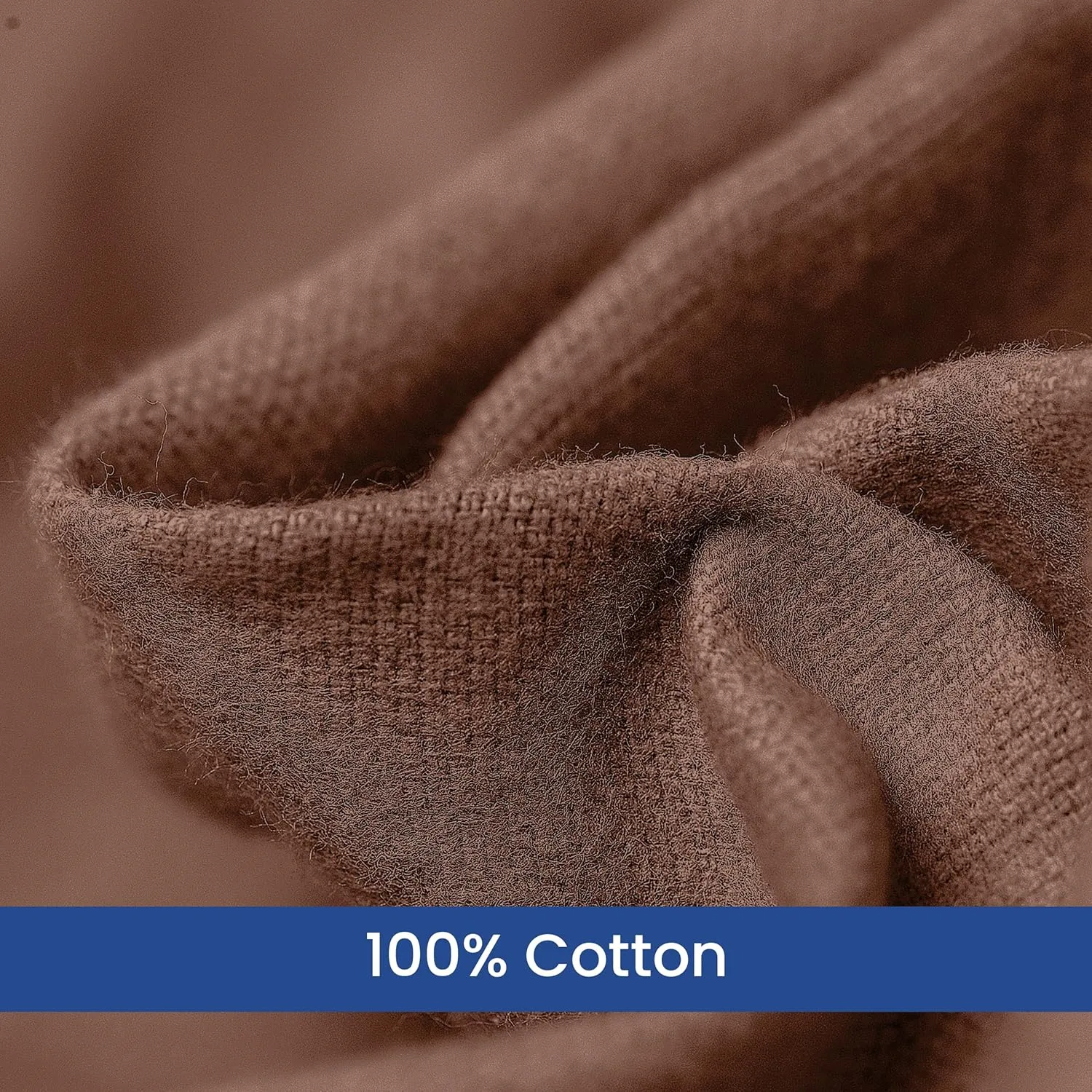 Linteum Textile Supply 100% Cotton Hospital Patient Bath Blanket, Bed Bath Sheet, Twin Blanket Lightweight Sheet Blankets 70x90 in, 1.75 lb. Chocolate