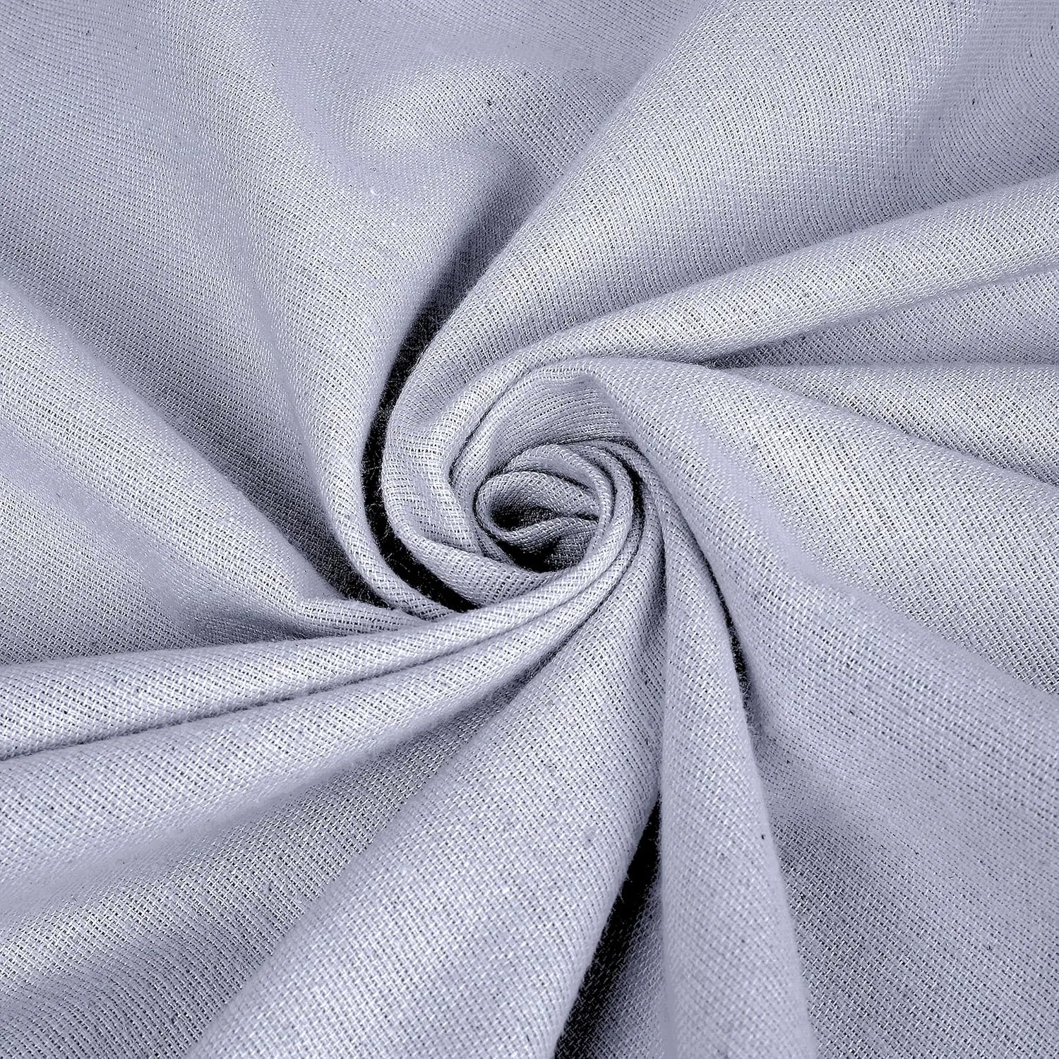 Linteum Textile Supply 100% Cotton Hospital Patient Bath Blanket, Bed Bath Sheet, Twin Blanket Lightweight Sheet Blankets 70x90 in, 1.75 lb. Ice Grey