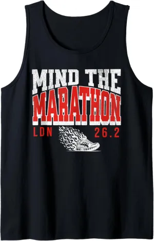 London concrete jungle Runner Marathon 26.2 miles club Tank Top