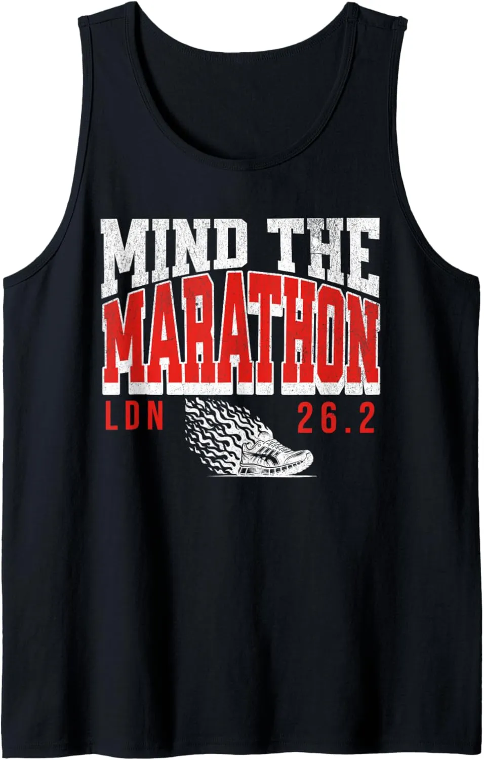 London concrete jungle Runner Marathon 26.2 miles club Tank Top