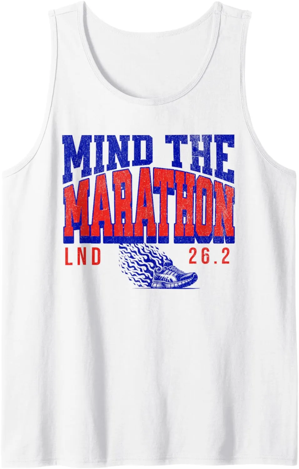 London concrete jungle Runner Marathon 26.2 miles club Tank Top