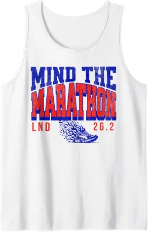 London concrete jungle Runner Marathon 26.2 miles club Tank Top