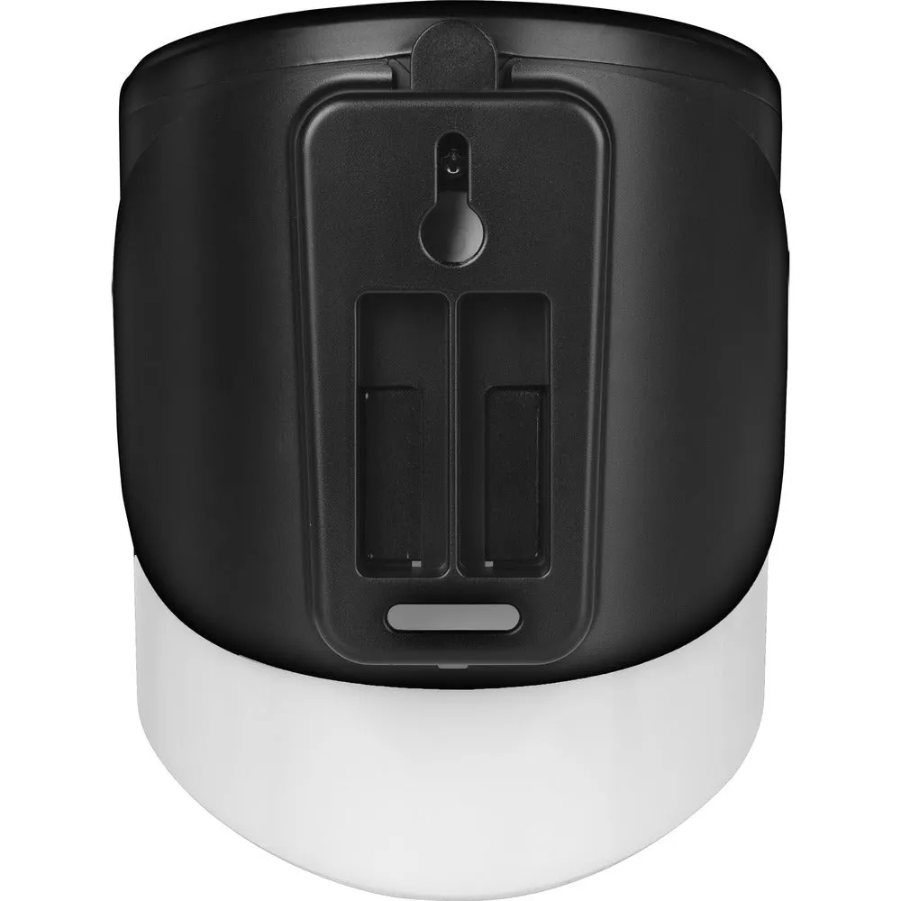 Luceco LEXSL20B40 Solar Guardian Wall Lantern with PIR Sensor Black IP44 200lm 2W 4000K Standard