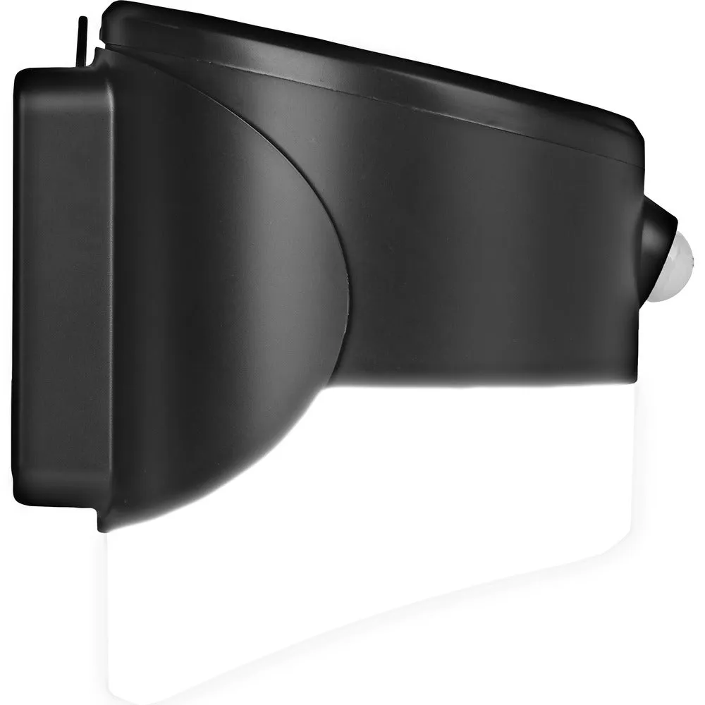 Luceco LEXSL20B40 Solar Guardian Wall Lantern with PIR Sensor Black IP44 200lm 2W 4000K Standard