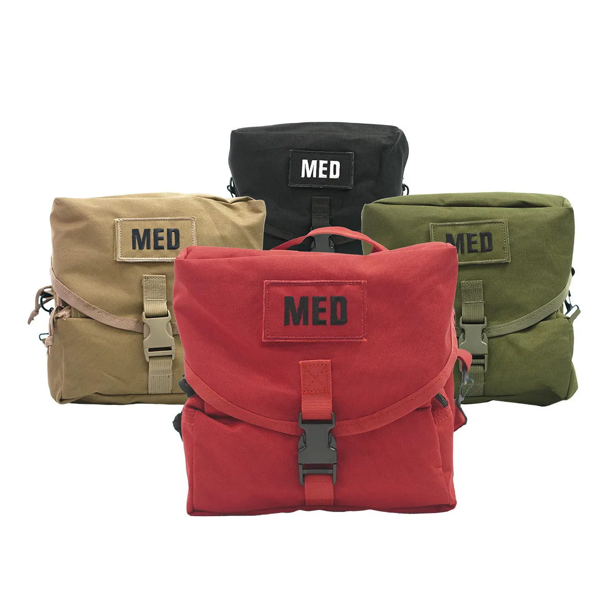 M-3 Medic First Aid Tri-Fold Bag - Black