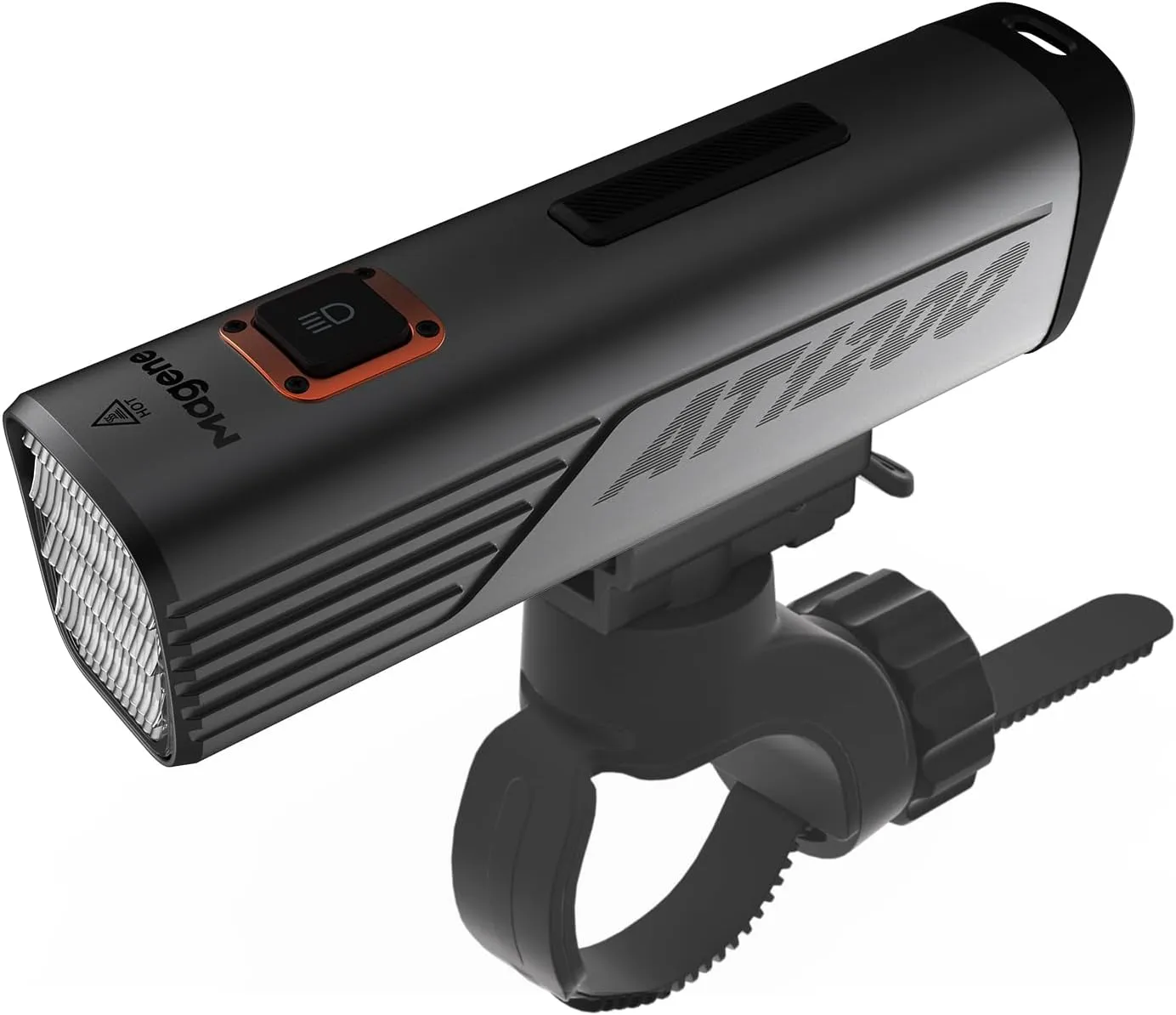Magene AT1200/1600 Smart Bike Headlights - Bright 1200/1600 Lumens, 85h Battery, Rechargeable Bicycle Light Front, Compatible with Garmin Edge 530 