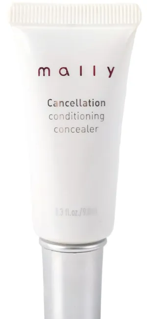 Mally Face Moisturizing Cancellation Conditioning Concealer Beauty Kit Makeup Travel Size 0.3 Ounce Concealers for Dark Circles Under Eye Full Coverage SPF Protection (Tan, 5 Pack)