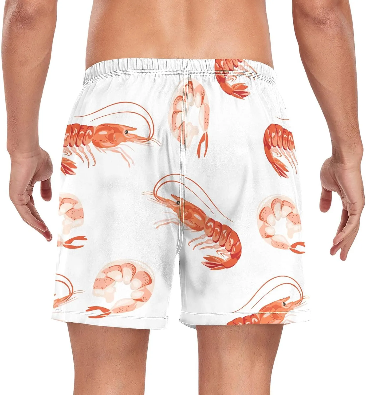 Men's Athletic Shorts Ice Cream Doughnuts Cupcakes Mens Gym Running Shorts for Men Boys Quick Dry S