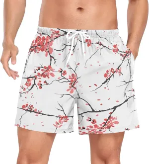 Men's Athletic Shorts Ice Cream Doughnuts Cupcakes Mens Gym Running Shorts for Men Boys Quick Dry S