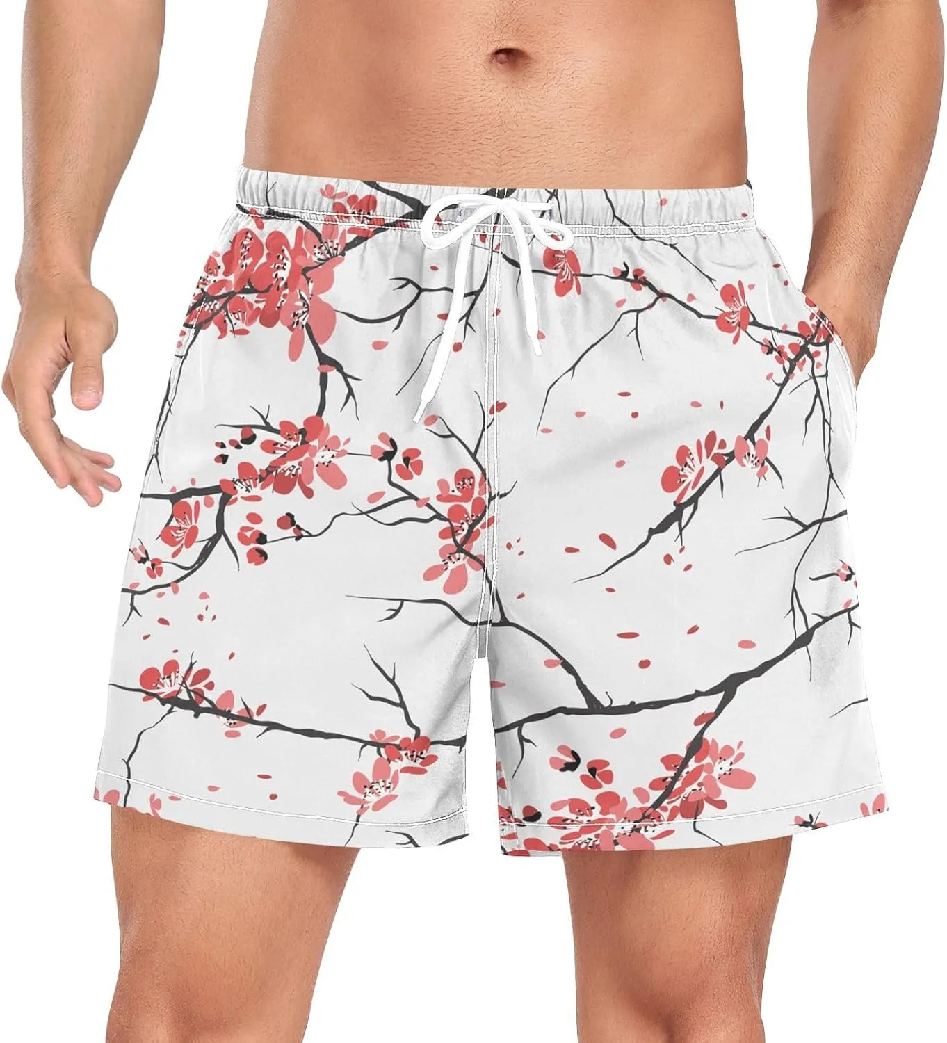 Men's Athletic Shorts Ice Cream Doughnuts Cupcakes Mens Gym Running Shorts for Men Boys Quick Dry S