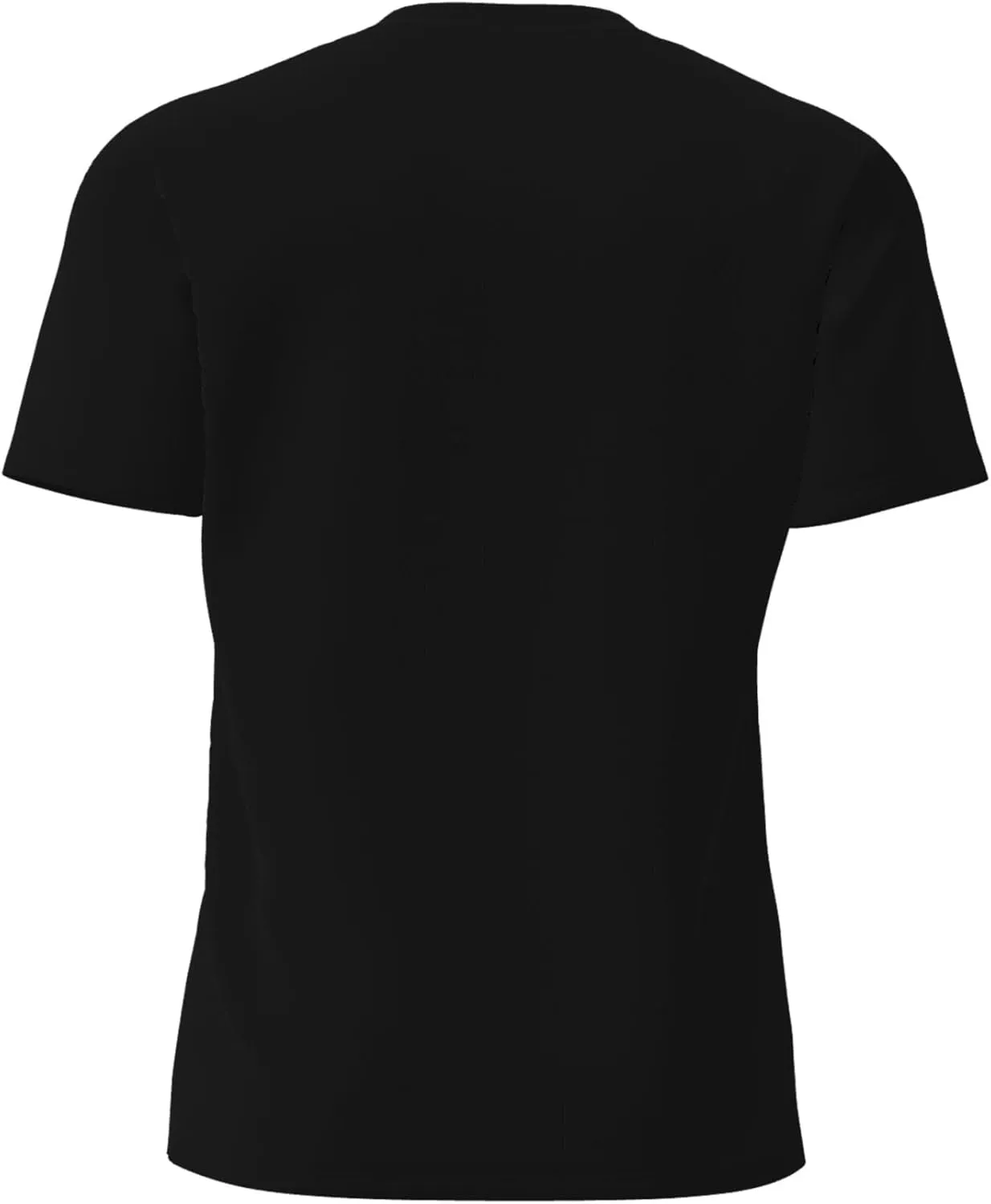 Men's Short Sleeve Mesh T-Shirt Moisture-Wicking Fitted Breathable Lightweight Soft Classic T-Shirt