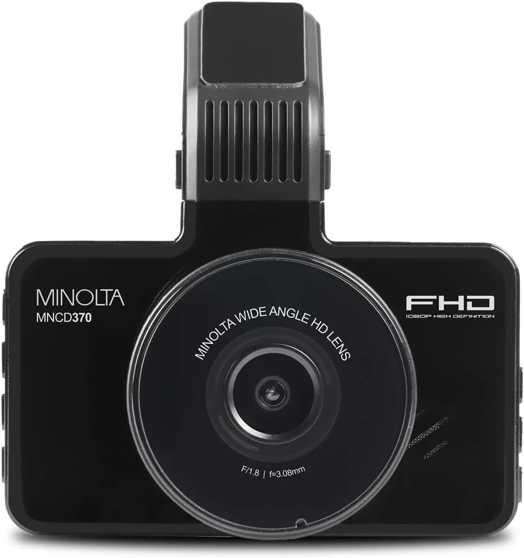 Minolta MNCD370 1080p Car Camcorder w/3.0" LCD Monitor