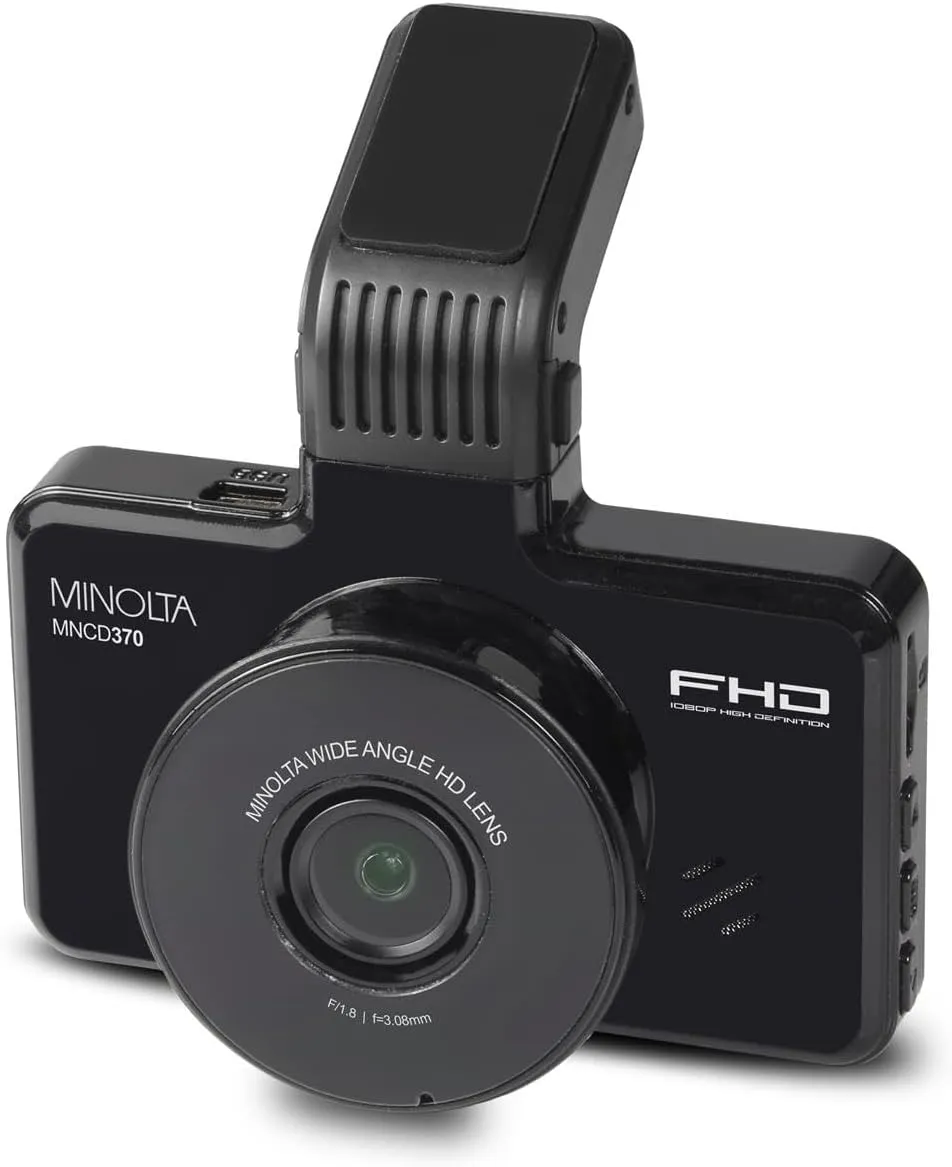 Minolta MNCD370 1080p Car Camcorder w/3.0" LCD Monitor