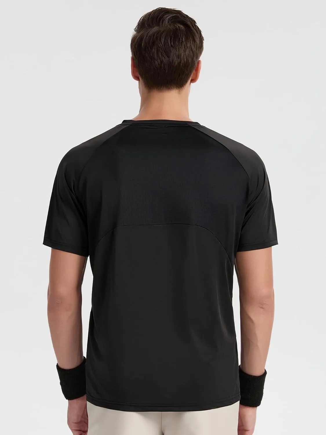 Moisture Wicking Quick Dry Soft Pickleball Workout Hiking Camping Running Shirts for Men Outdoor Sports