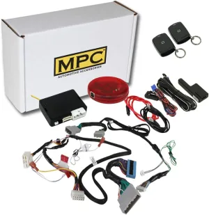 MPC Plug N Play Remote Start Compatible with 2016-2022 Acura ILX |Gas| |Push to Start| with T-Harness - (2) Ultra-Compact Extended Range 1-Button Remotes - Up to 800 ft - Firmware Preloaded