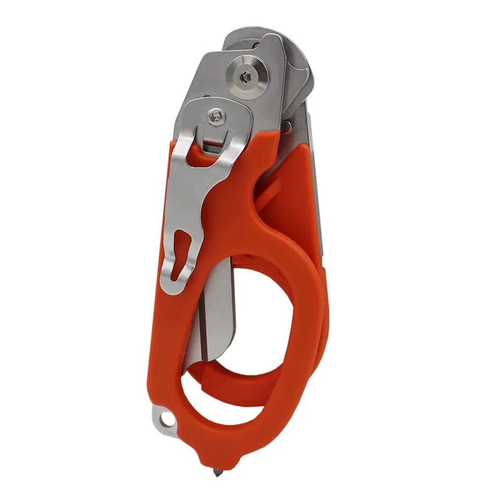 Multifunctional Tactical Folding Scissors | First Aid Gear and Survival Tools | Camping and Hunting Equipment