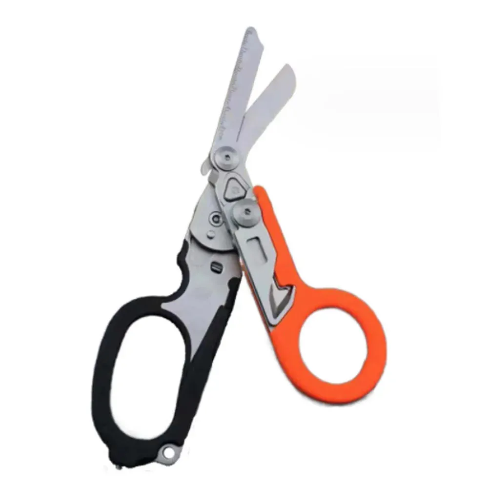 Multifunctional Tactical Folding Scissors | First Aid Gear and Survival Tools | Camping and Hunting Equipment