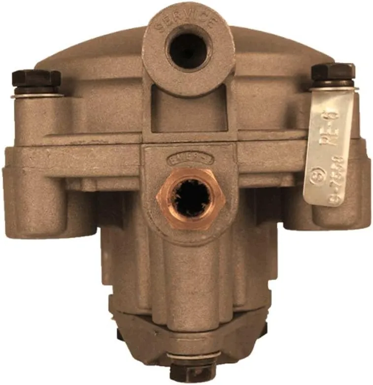Mytee Products RE-6 Emergency Relay Valve Dual Function Valve for semi Trucks Trailers Replace 281865, Bendix 281860 281865, Freightliner BW 281865