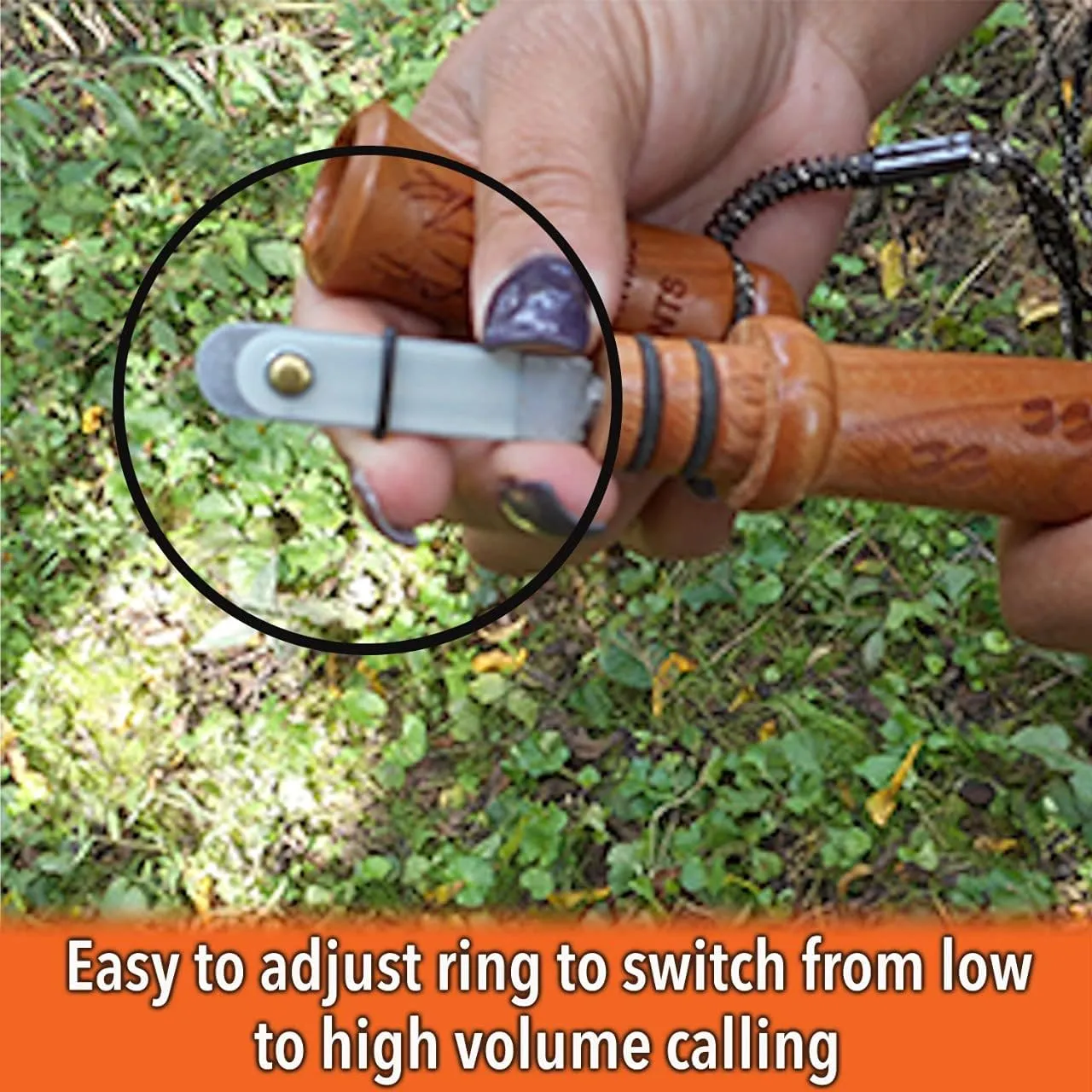Nationwide Scents Deer Grunt Call and Rattle Bag Combo - Durable, All-Weather Deer Hunting Calls for Whitetail Bucks