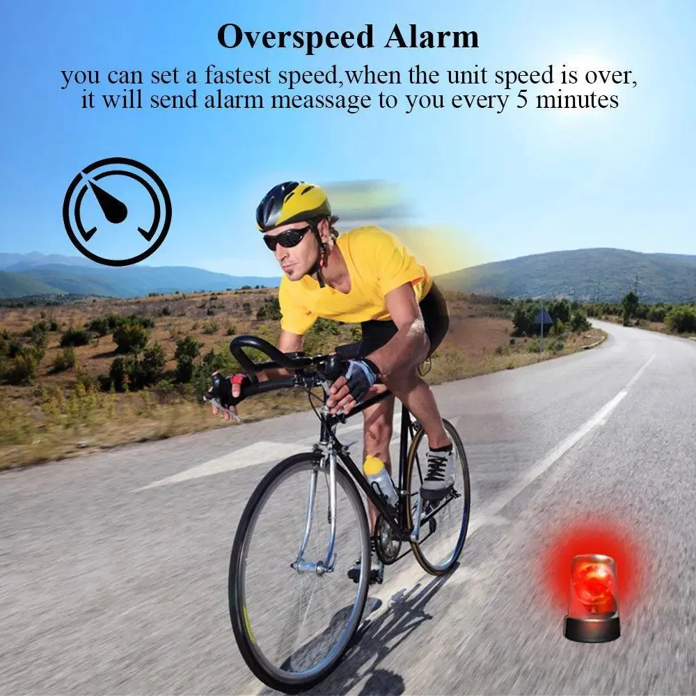 New Tail light Design 4G Bicycle   GPS Tracker Online Real-time Tracking Locator Device For Bike Anti Theft OEM ODM
