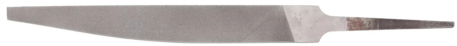 Nicholson Hand File, American Pattern, Double Cut, Knife, Coarse, 8" Length