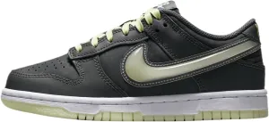Nike Dunk Low Big Kids' Shoes (HQ3569-068, Iron Grey/Lime Ice/White/Cool Grey)