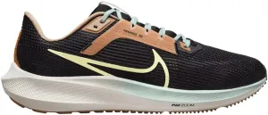 Nike Pegasus 40 Road Running Shoes (FQ6852-081, Black/Sail/Jade Ice/Citron Tint)