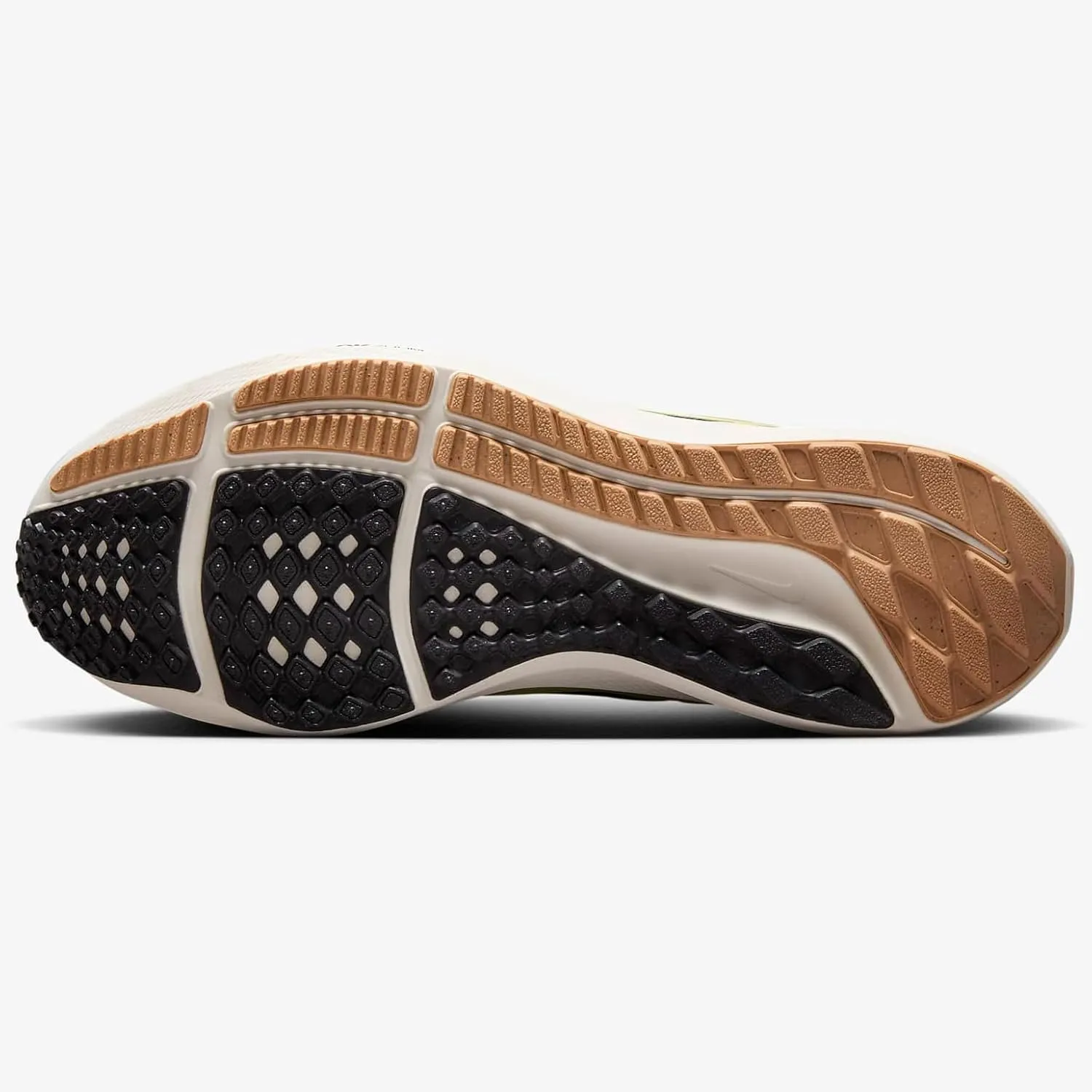 Nike Pegasus 40 Road Running Shoes (FQ6852-081, Black/Sail/Jade Ice/Citron Tint)