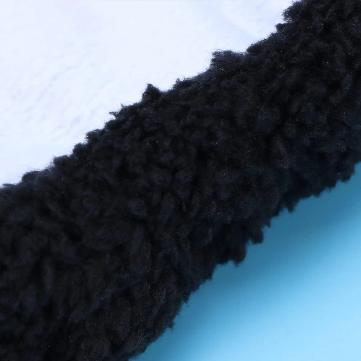 NOLITOY Ice Skate Blade Covers, Elastic Skating Cover Plush Ice Skating Hockey Protectors for Adult Men Women Boys Girls