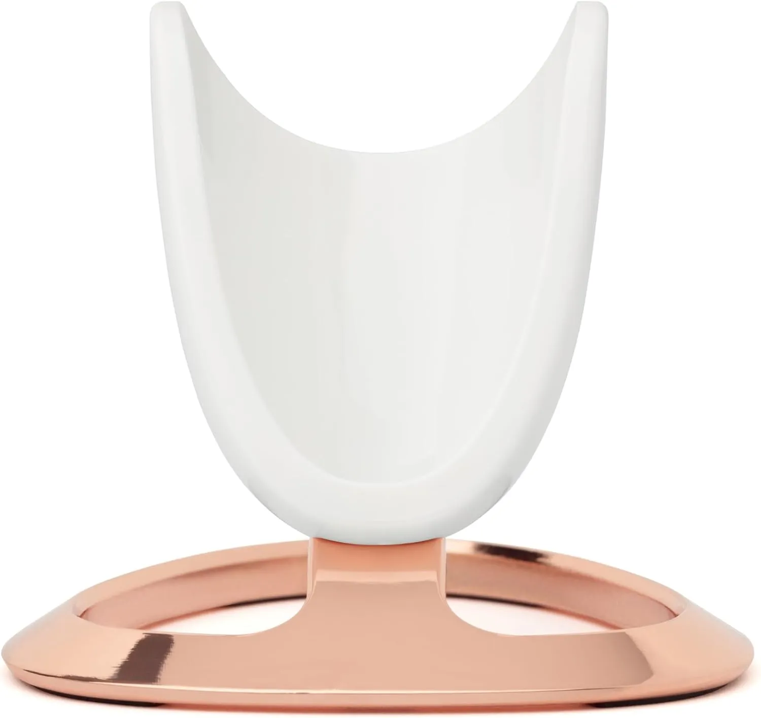 Nu Skin LumiSpa iO Stand | Luxurious Rose Gold Finish | Elegant, Compact, and Space-Saving Design | Secure, Durable, Slip-Resistant | Ideal for Vanity and Bathroom Display