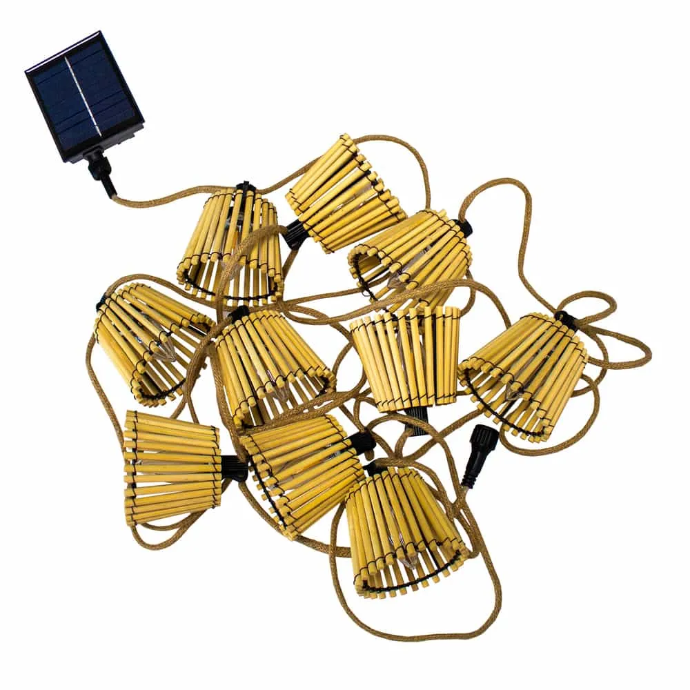 Okinawa Garland Lights (solar & rechargeable) by Newgarden