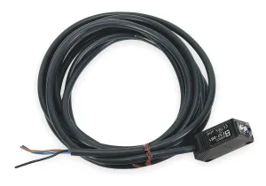 OMRON E3Z-R81 12/24 VDC, 2 Meter Cable Length, Compact PHOTOELECTRIC Sensor, Retro-Reflective, Square Type, W/Built-in Amplifier, W/M.S.R. Function