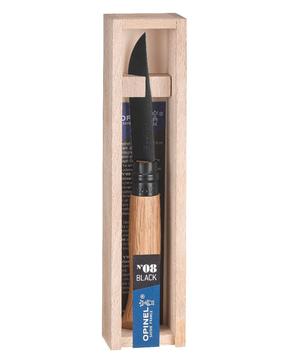 Opinel No.8 Black Oak Knife
