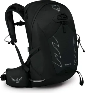 Osprey Tempest 20L Women's Hiking Backpack with Hipbelt, Stealth Black, WXS/S
