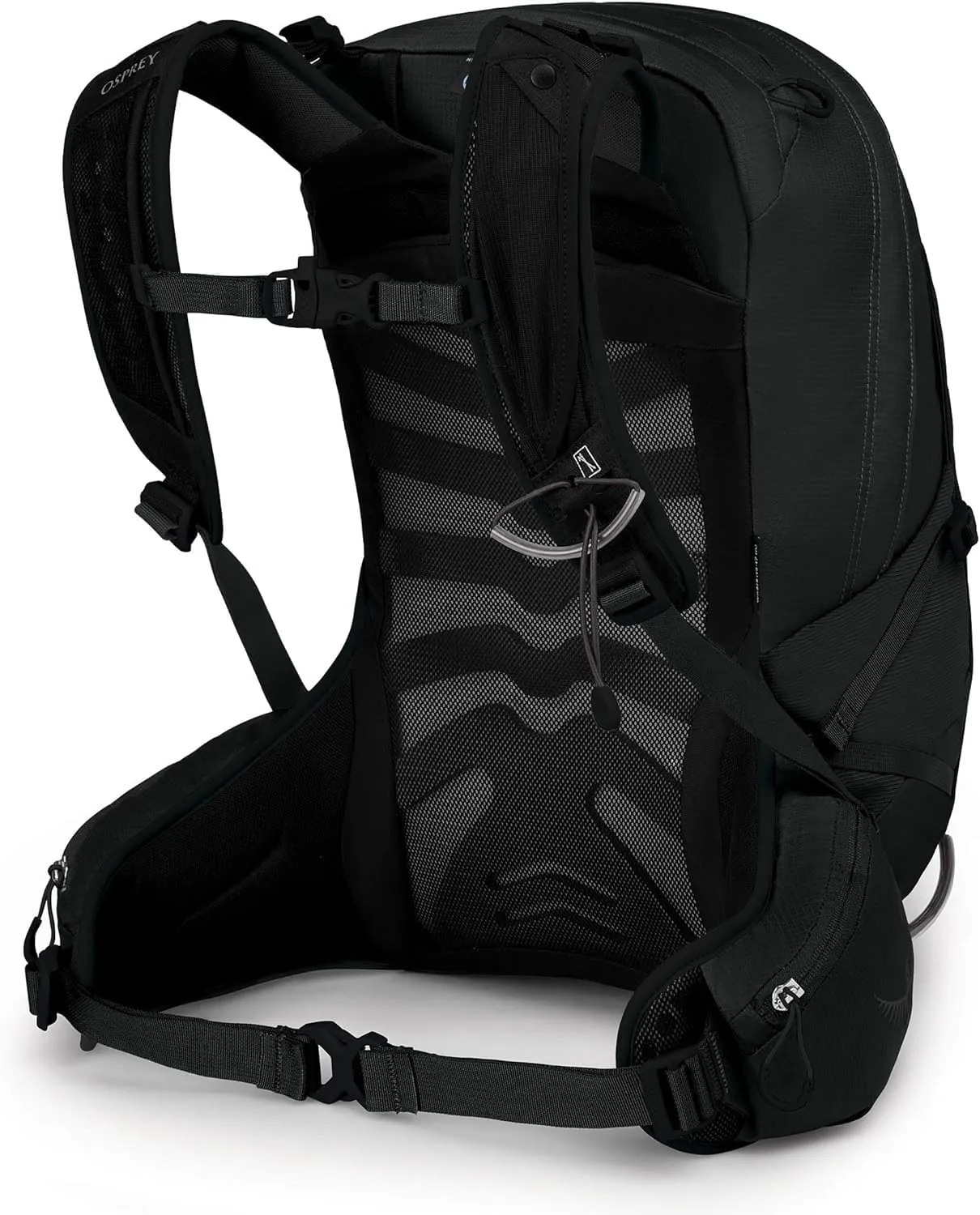 Osprey Tempest 20L Women's Hiking Backpack with Hipbelt, Stealth Black, WXS/S