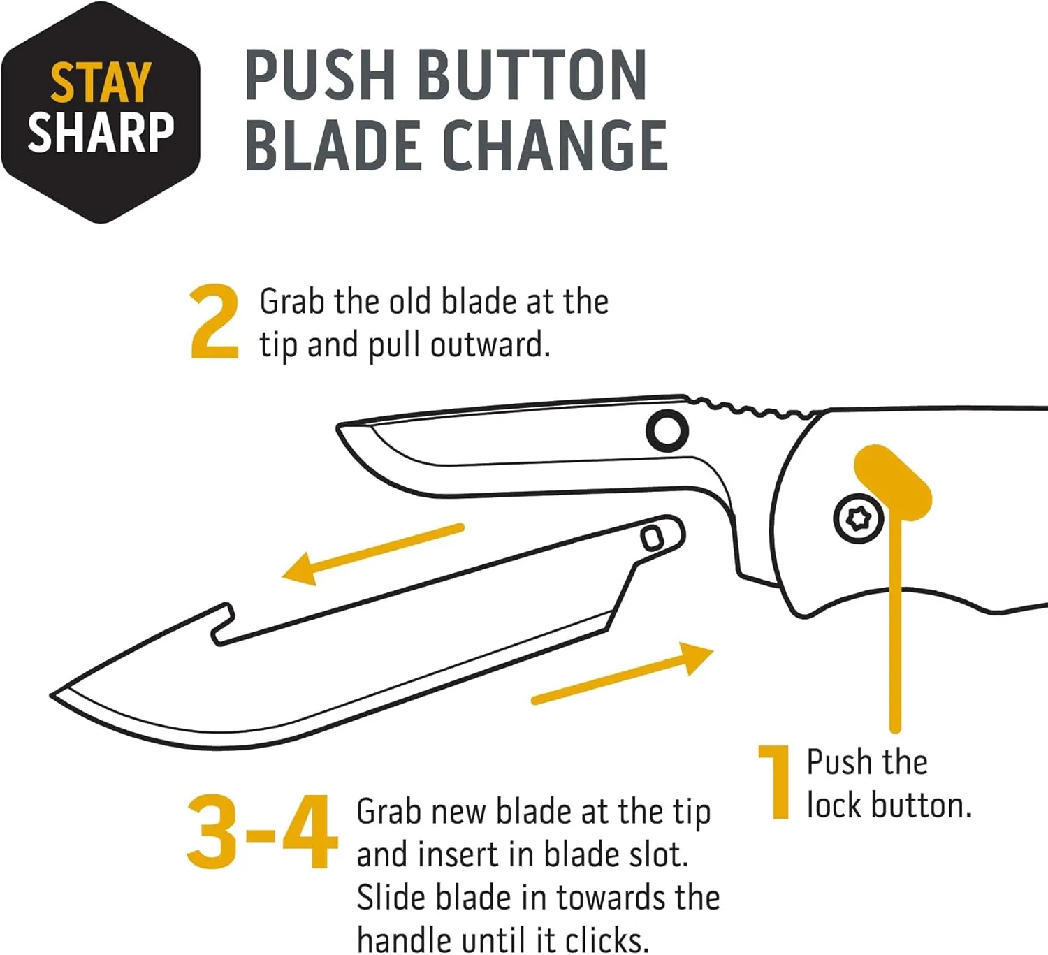 OUTDOOR EDGE Razor VX2 | Brown Burlap Micarta with Black Drop Point | Replaceable Blade EDC Folding Pocket Knife | 3" Stainless Blade, Reversible Pocket Clip | Outdoor, Camping, Survival, Utility